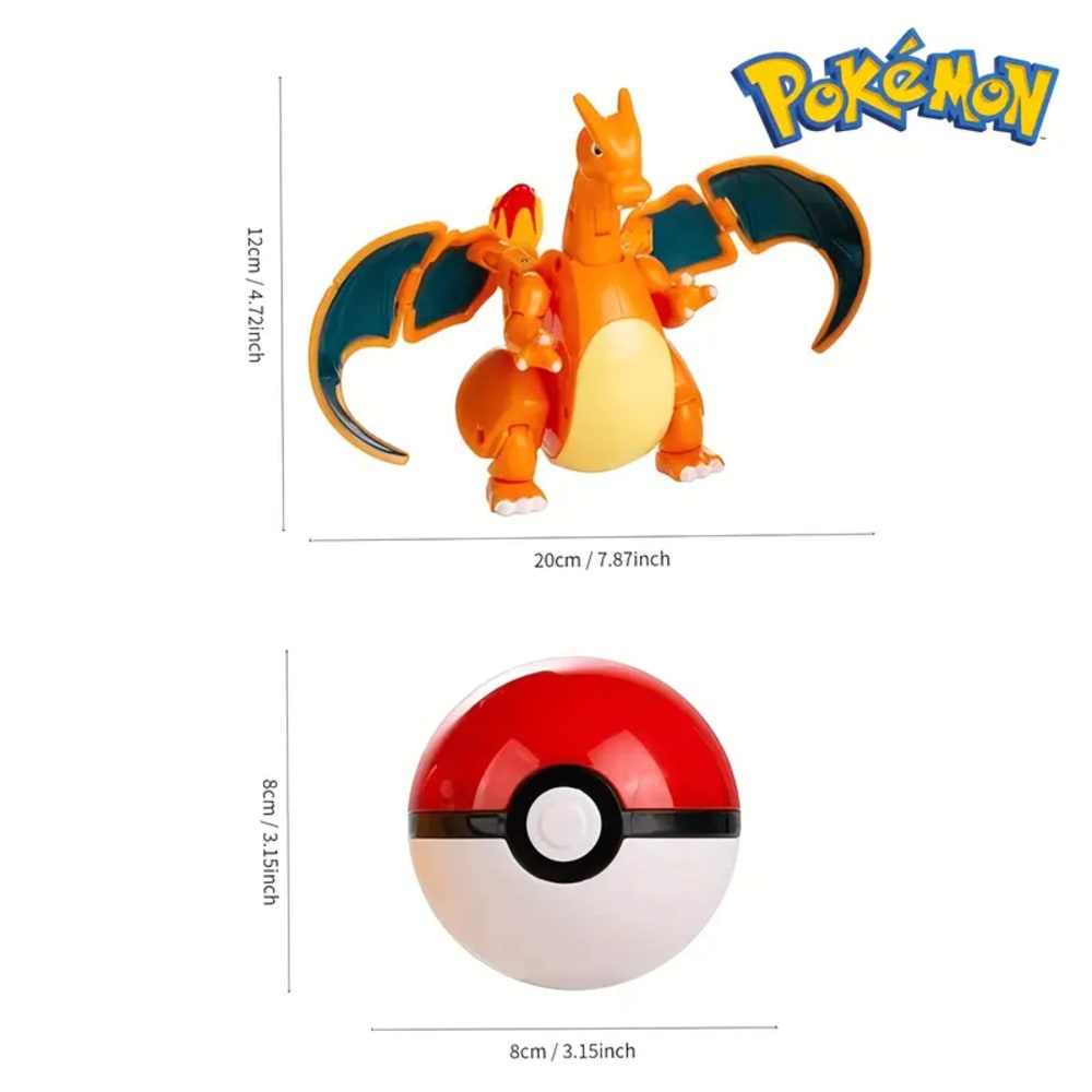 Charizard Pokemon Mewtwo Figures Toys Genie Bal